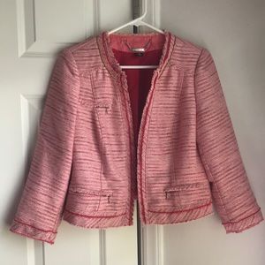 White House black market pink blazer
